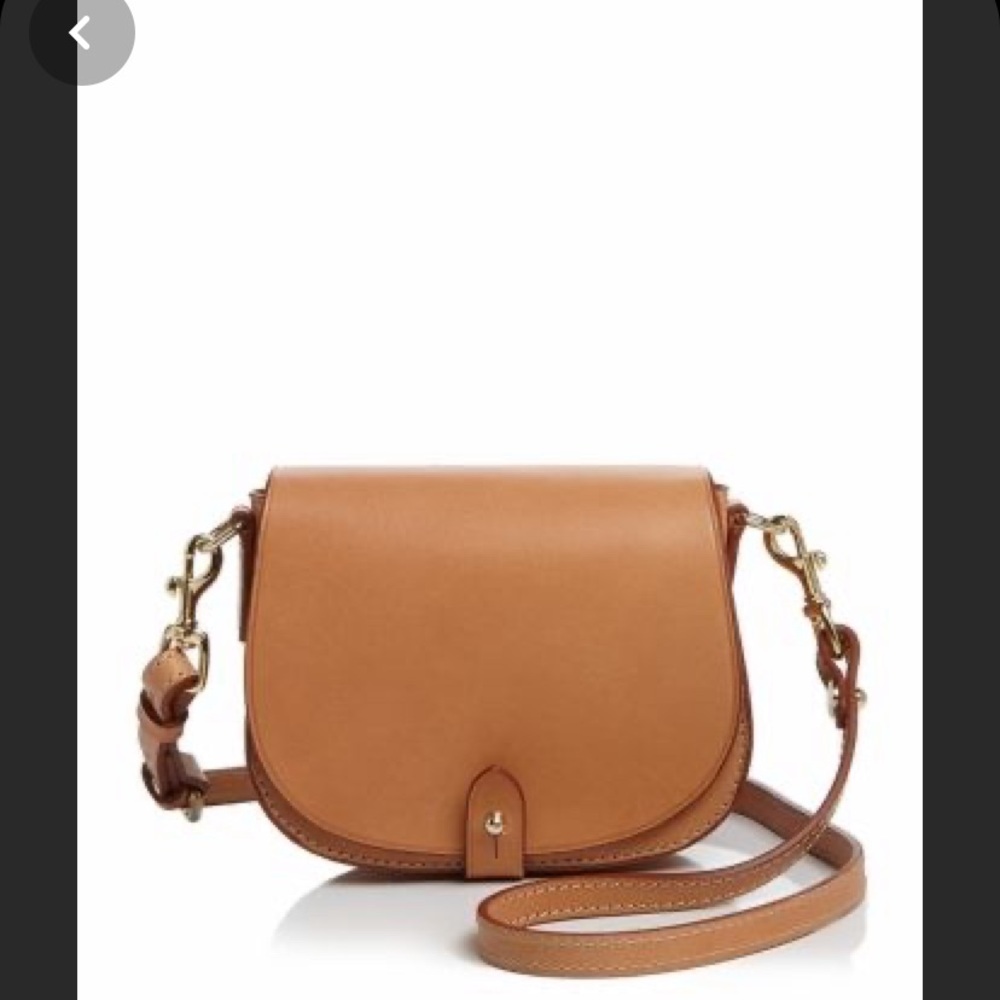 Celine Camille Mini Leather Saddle Bag